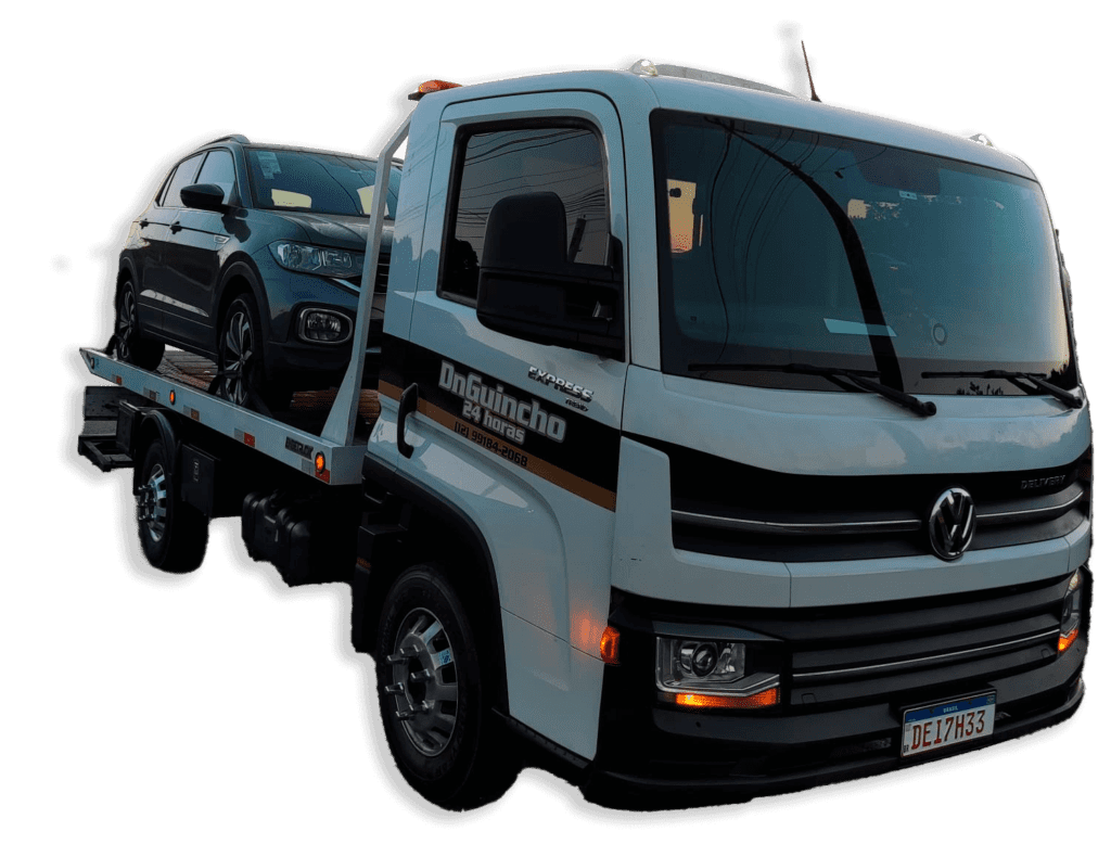 Caminhão Guincho 24 Horas em Taubaté. Frota completa moderna e equipe especializada.